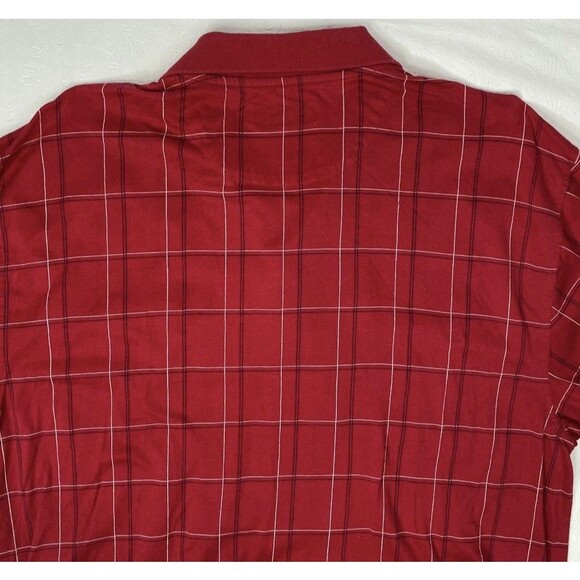 JOS A. BANK MENS LARGE LEADBETTER GOLF POLO STAY COOL TECHNOLOGY STRIPED COTTON - Picture 9 of 9